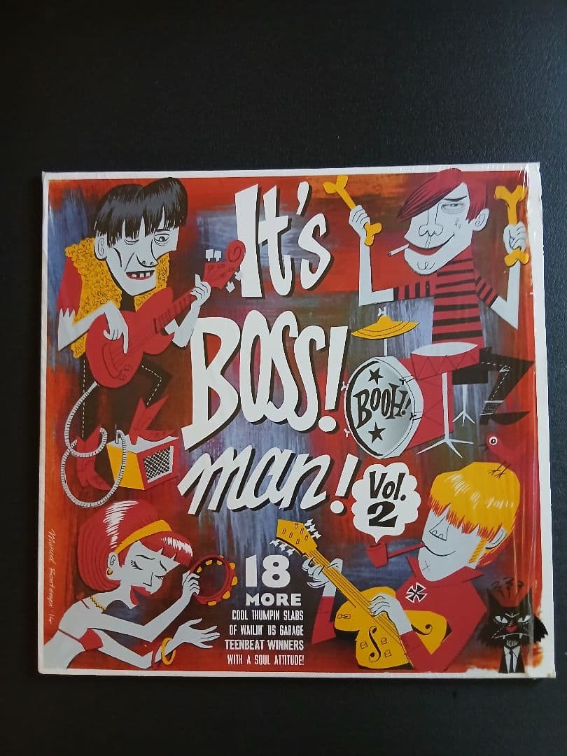 Various - It's BOSS! Man! Vol. 2 LP Red Vinyl Garage Soul Compilation