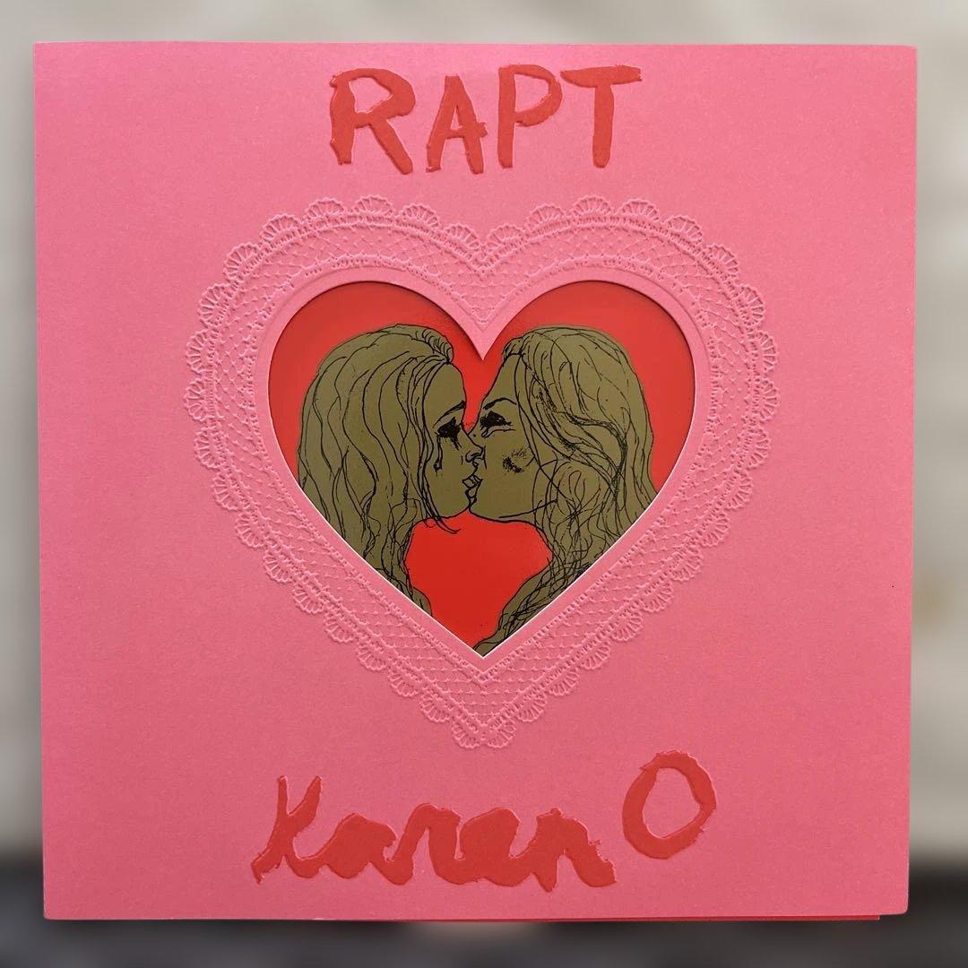 Karen O Rapt 7-inch Pink Vinyl Single Record Cult Records Indie Rock 2015