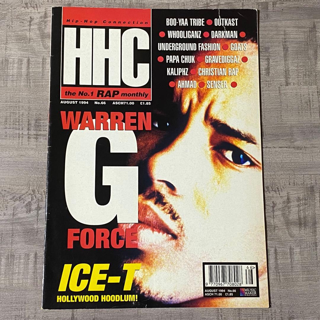 Hip Hop Connection Magazine August 1994 Warren G Cover Outkast The Whooliganz