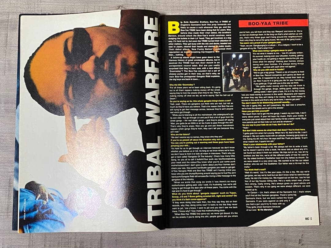 Hip Hop Connection Magazine August 1994 Warren G Cover Outkast The Whooliganz