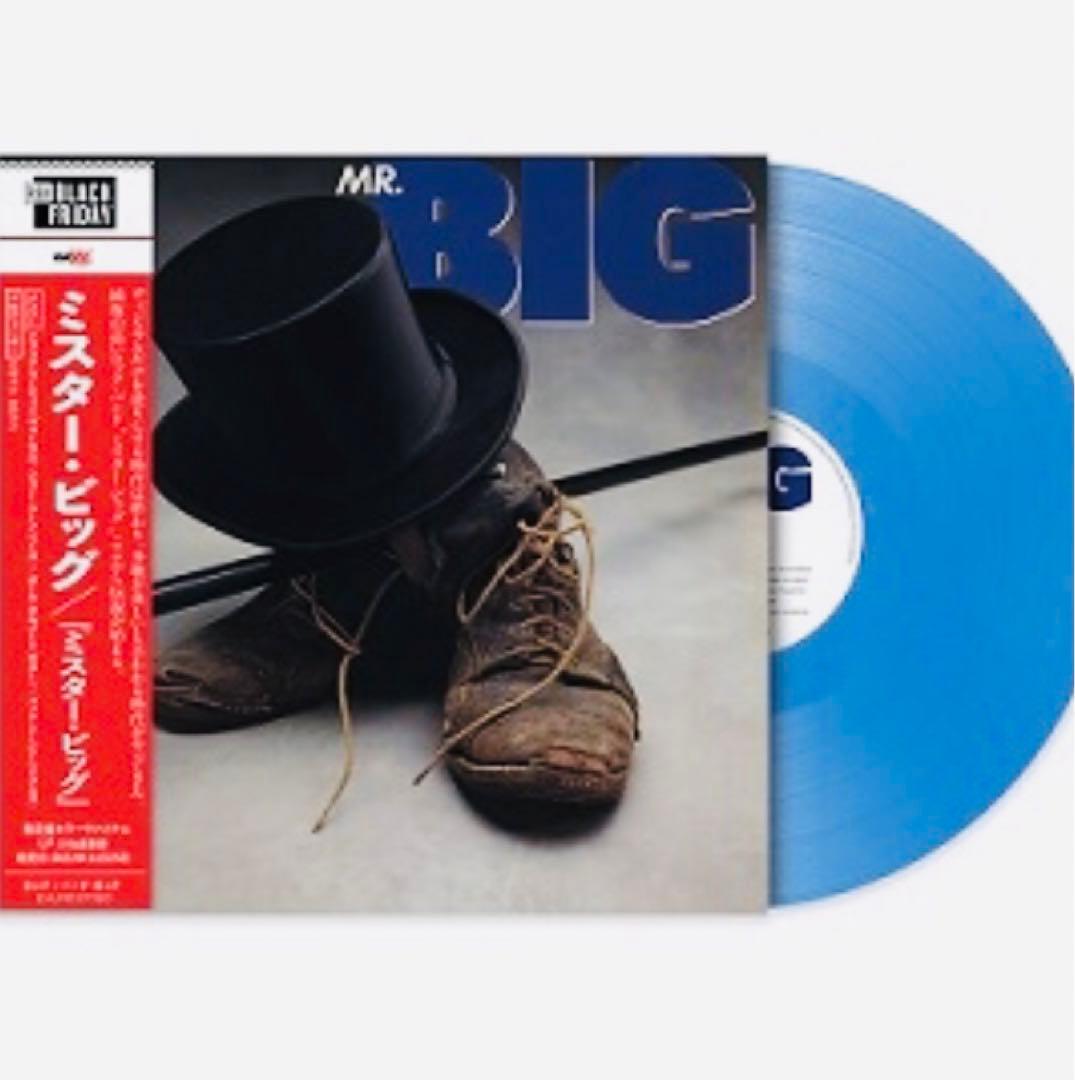 MR. BIG - Mr. Big LP Limited Edition Blue Vinyl 180g Import Japan
