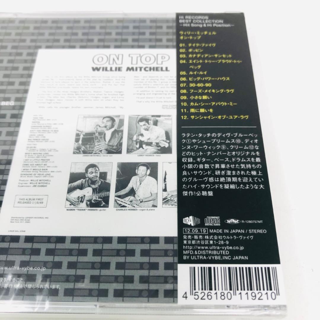 Willie Mitchell - On Top CD Japan Press 2012 Remaster with Obi Rare