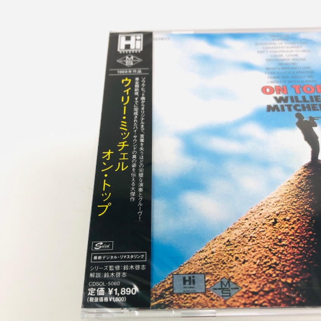 Willie Mitchell - On Top CD Japan Press 2012 Remaster with Obi Rare