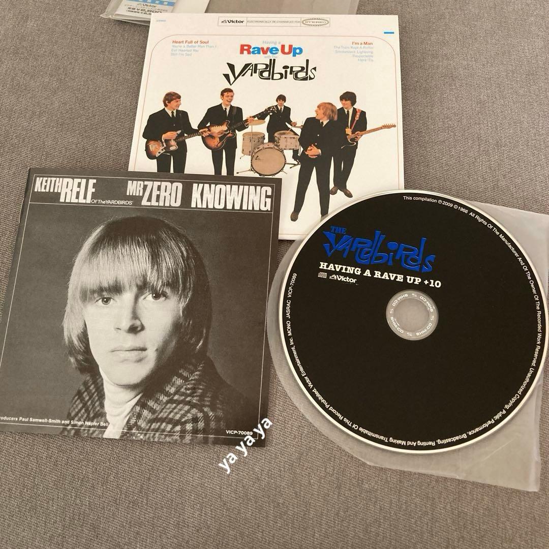 The Yardbirds Having A Rave Up SHM-CD Paper Sleeve Used | Japansoundstore