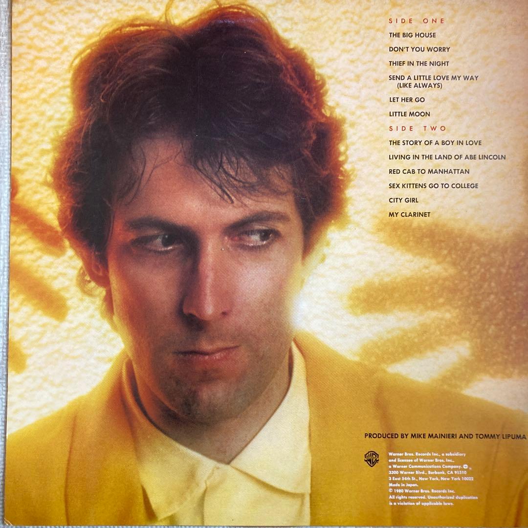 Stephen Bishop - Red Cab To Manhattan Vinyl LP 1980 Japan Warner-Pioneer P-10915