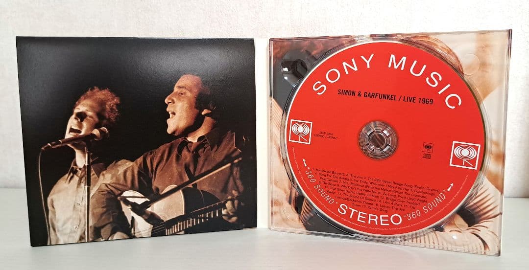 Simon & Garfunkel Live 1969 Japan Press CD Mini LP Sleeve with OBI
