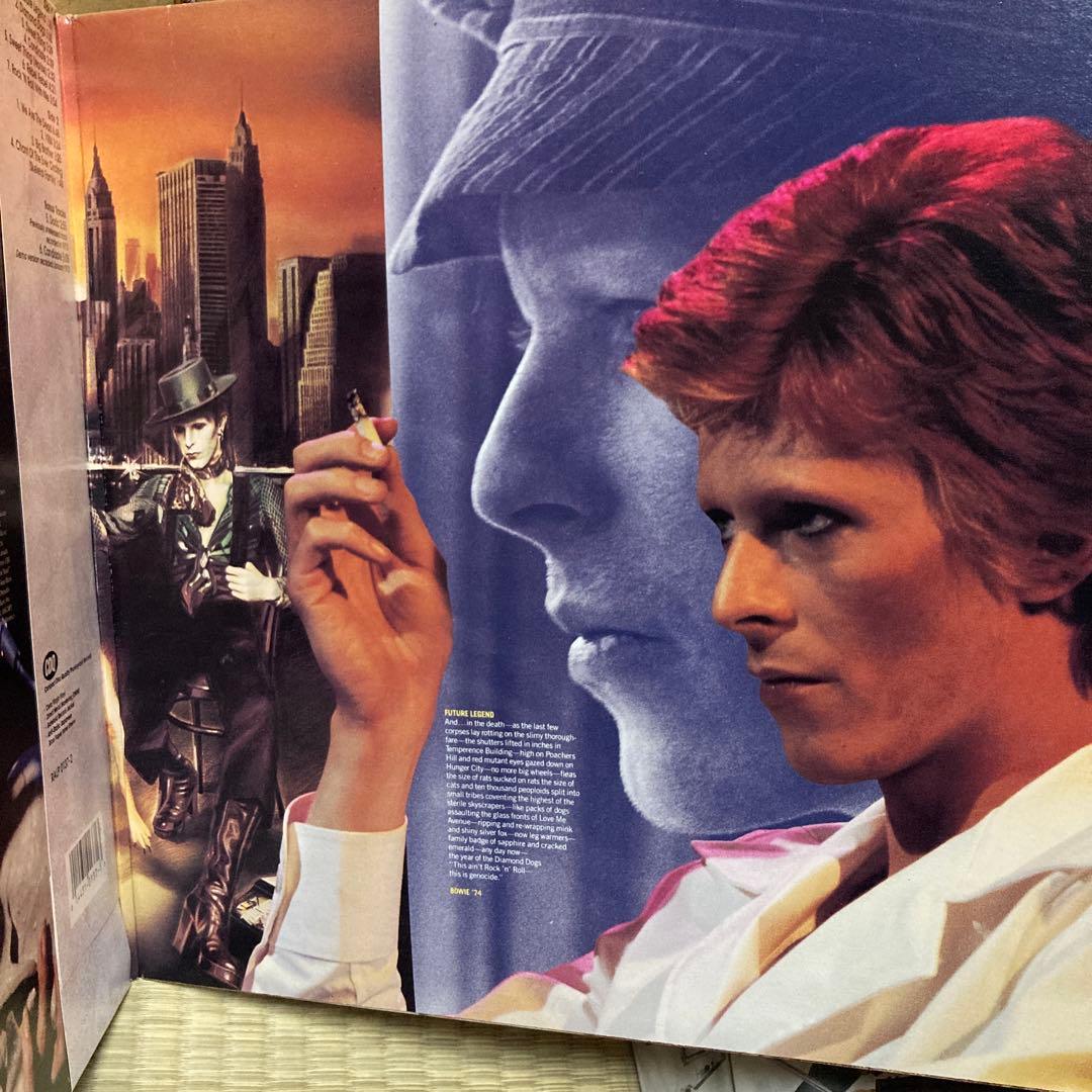 David Bowie - Diamond Dogs LP Clear Vinyl Limited Edition # Numbered Ryko Record