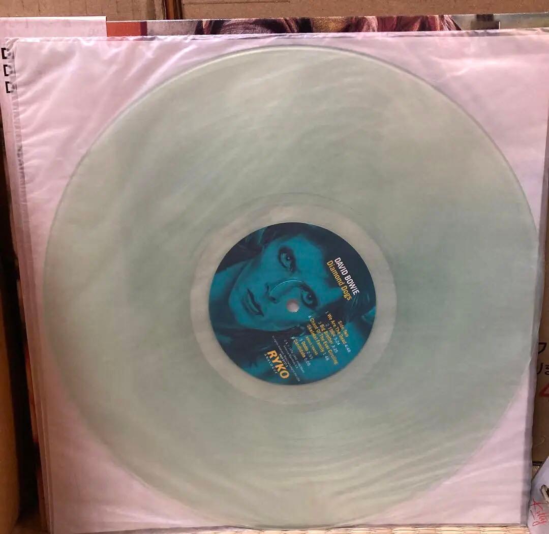 David Bowie - Diamond Dogs LP Clear Vinyl Limited Edition # Numbered Ryko Record