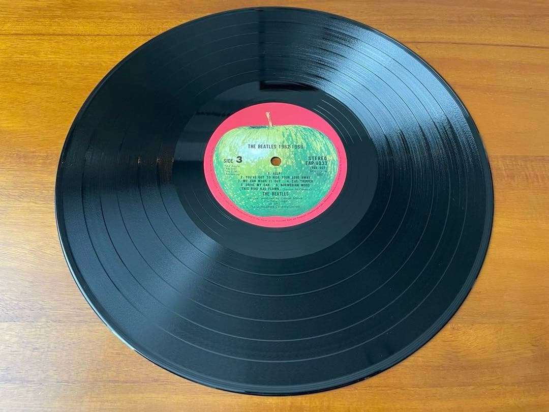 The Beatles 1962-1966 Red Vinyl 2LP Japan Obi Original Pressing EAP-9032B