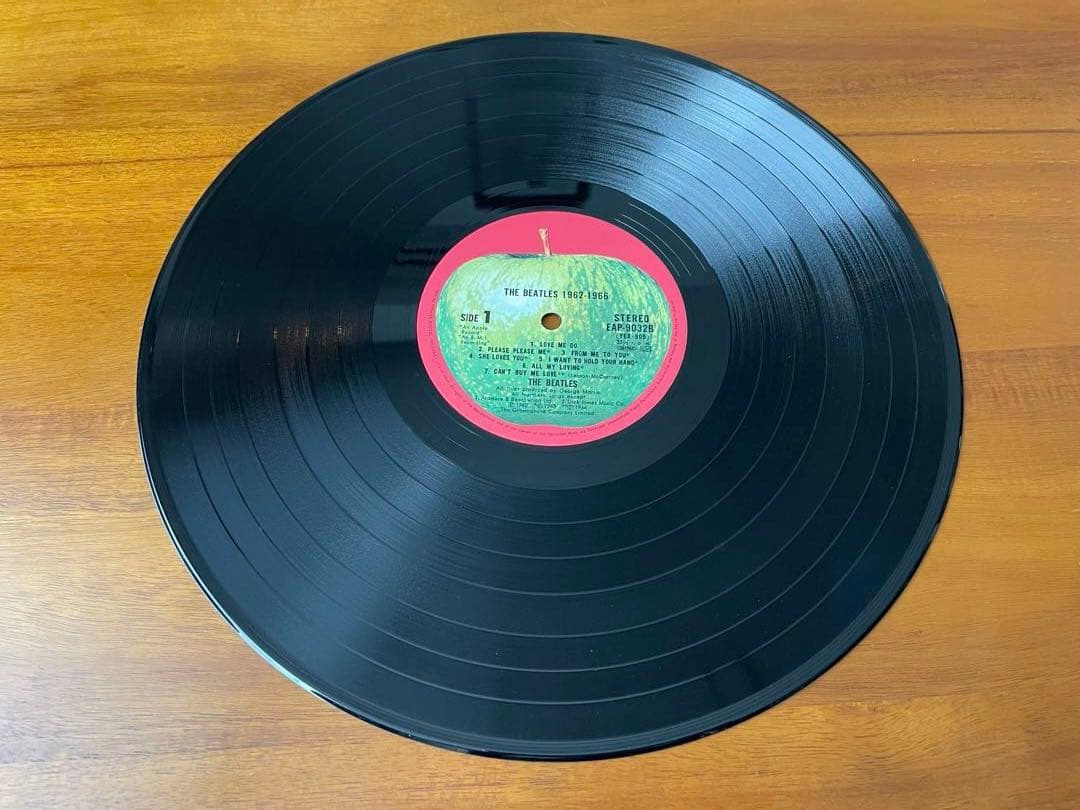 The Beatles 1962-1966 Red Vinyl 2LP Japan Obi Original Pressing EAP-9032B