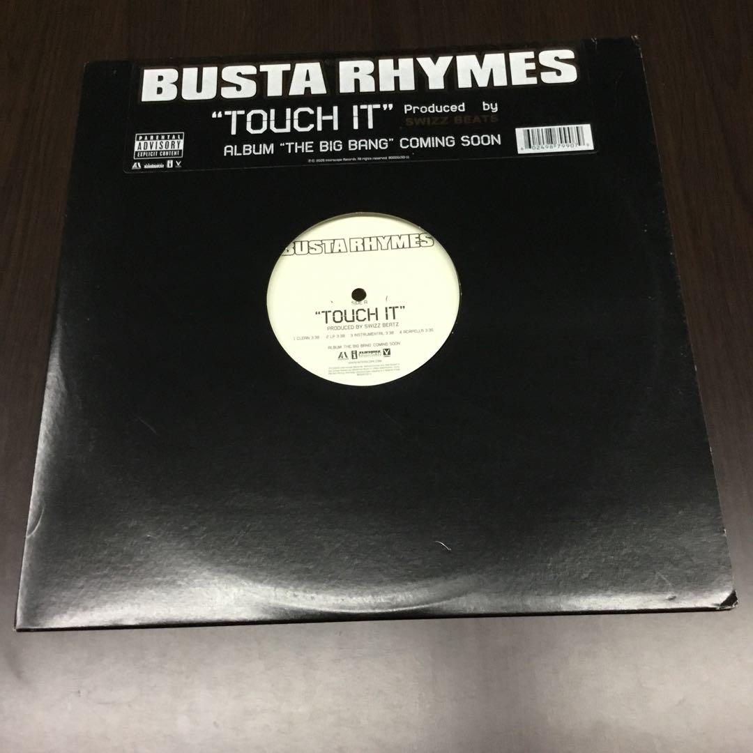 Busta Rhymes - Touch It 12" Vinyl Single, Swizz Beatz Production, Hip Hop