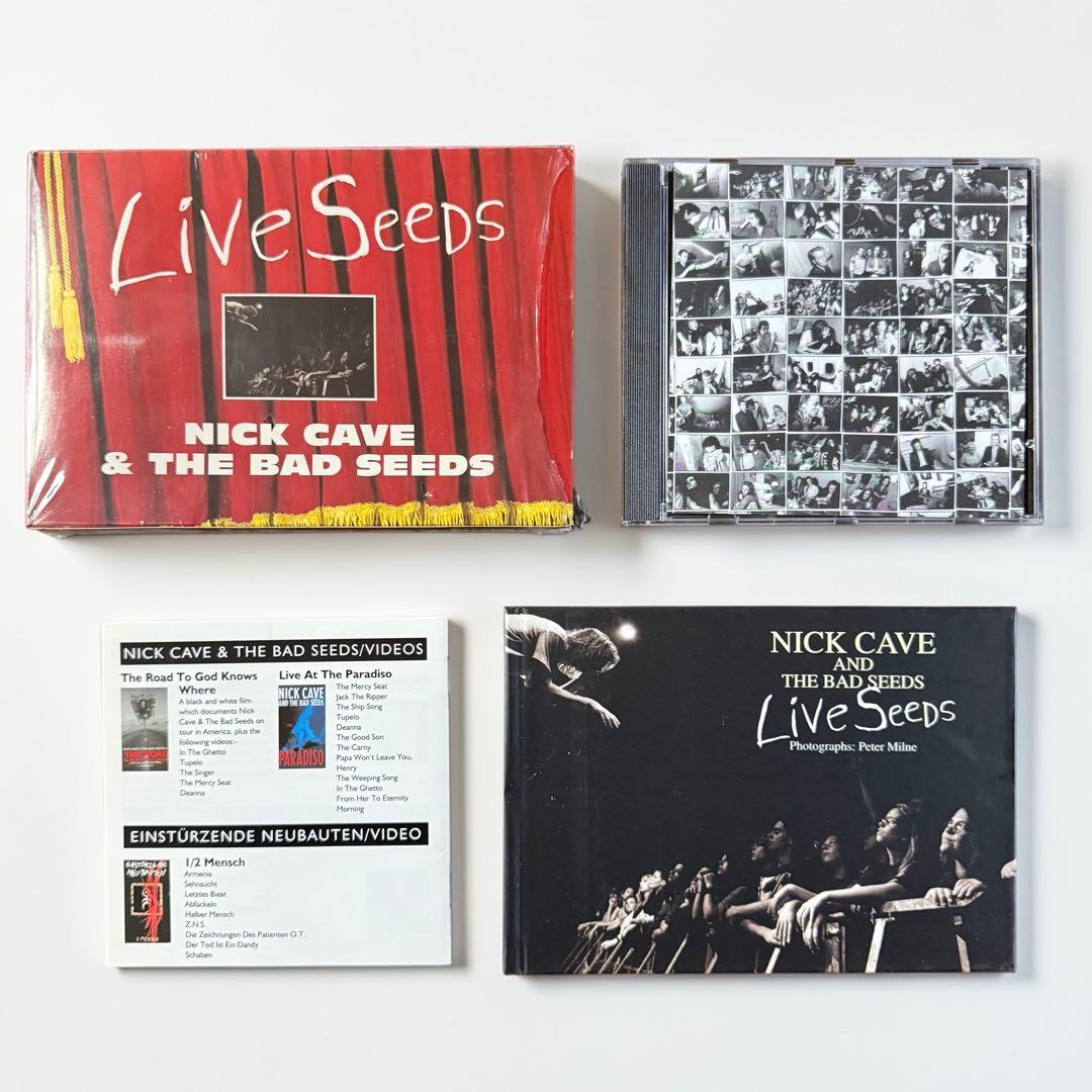Nick Cave & The Bad Seeds Live Seeds Limited Edition CD Box Set, Photo Book, Nea | Japansoundstore