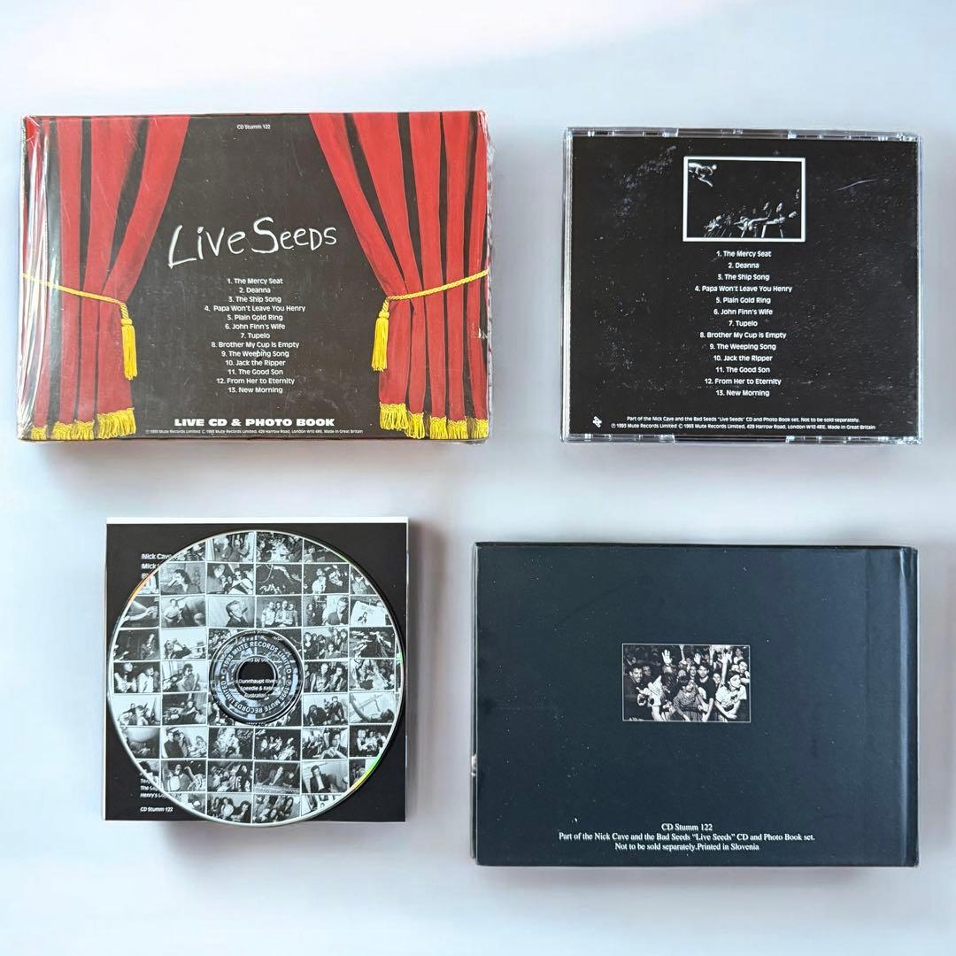Nick Cave & The Bad Seeds Live Seeds Limited Edition CD Box Set, Photo Book, Nea | Japansoundstore