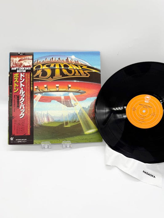 Boston - Don't Look Back LP Japan 25・3P-1 Original w/ Obi and Lyric Insert