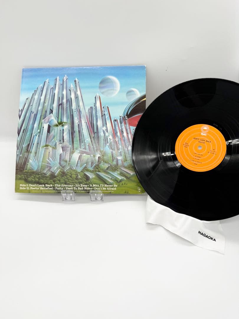Boston - Don't Look Back LP Japan 25・3P-1 Original w/ Obi and Lyric Insert