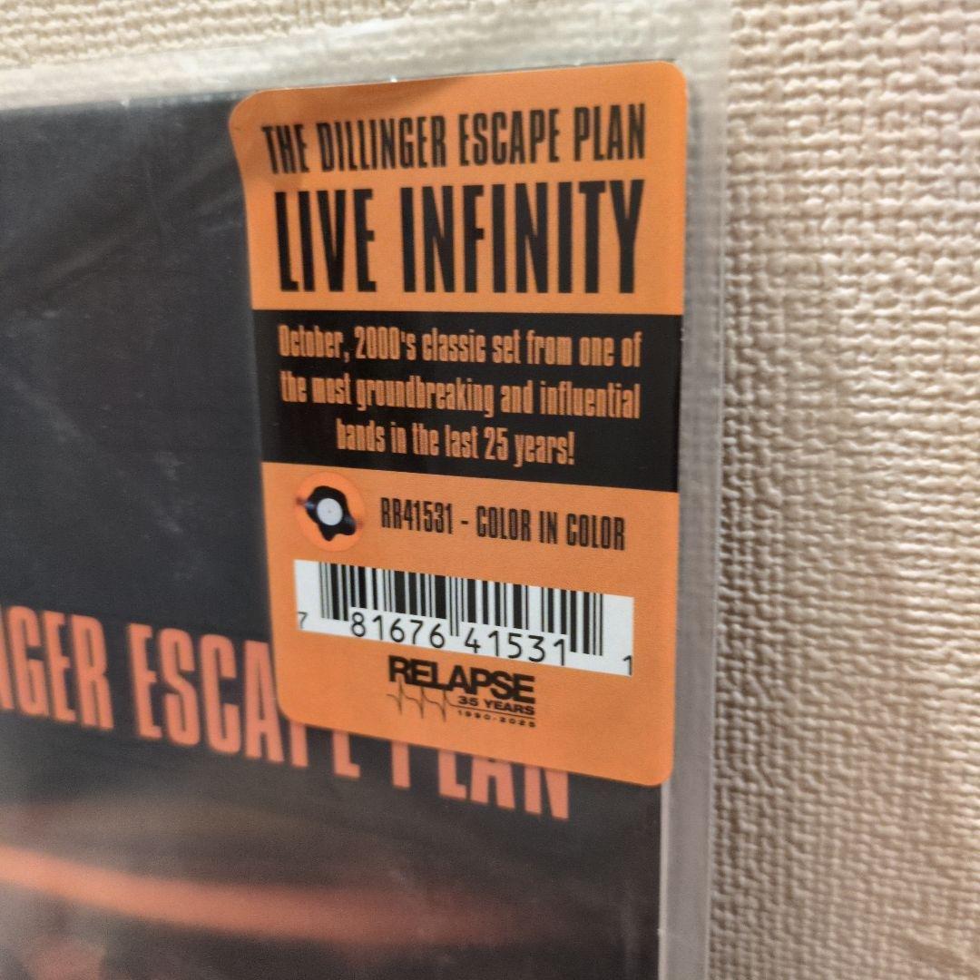 The Dillinger Escape Plan - Live Infinity - Limited Color Vinyl LP Record