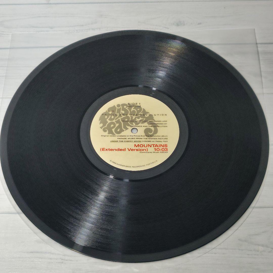 Prince/and The Revolution Mountains Vinyl Record Single, Funk, Used | Japansoundstore
