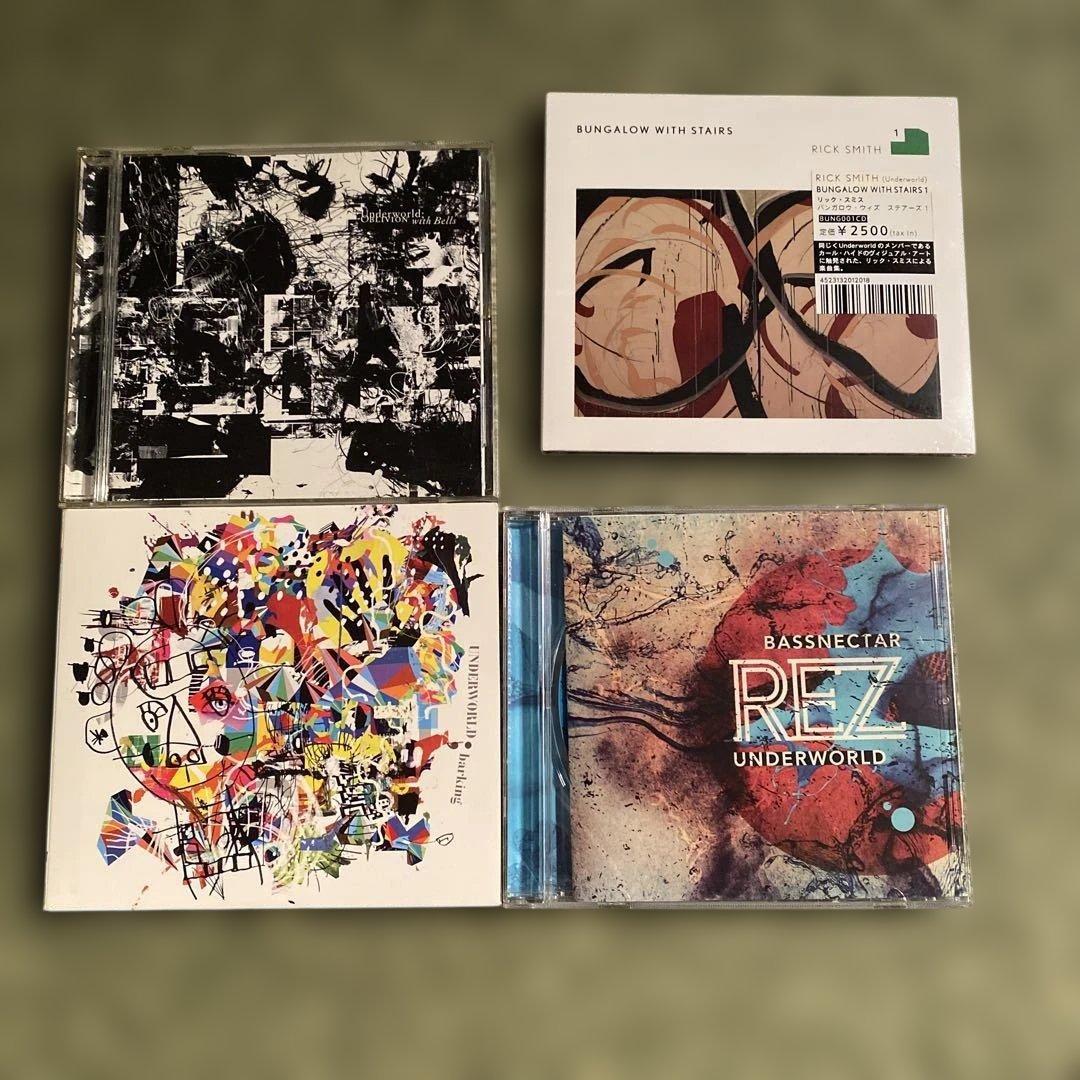 Underworld 4-CD Lot: Barking, Oblivion with Bells, Rez, Rick Smith Soundtrack