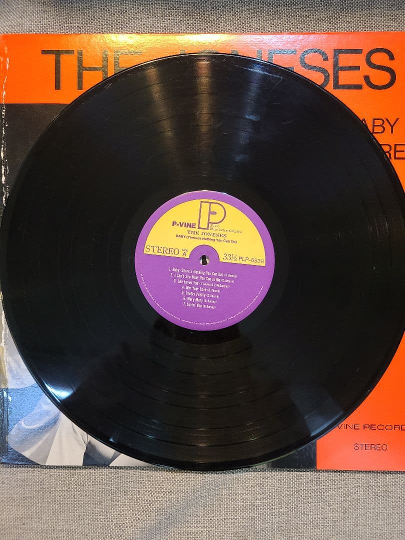 The Joneses Baby Record Vinyl Red Black Sleeve Used | Japansoundstore
