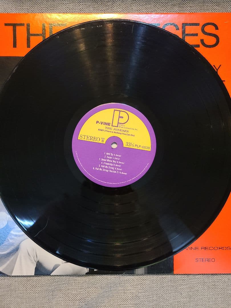The Joneses Baby Record Vinyl Red Black Sleeve Used | Japansoundstore