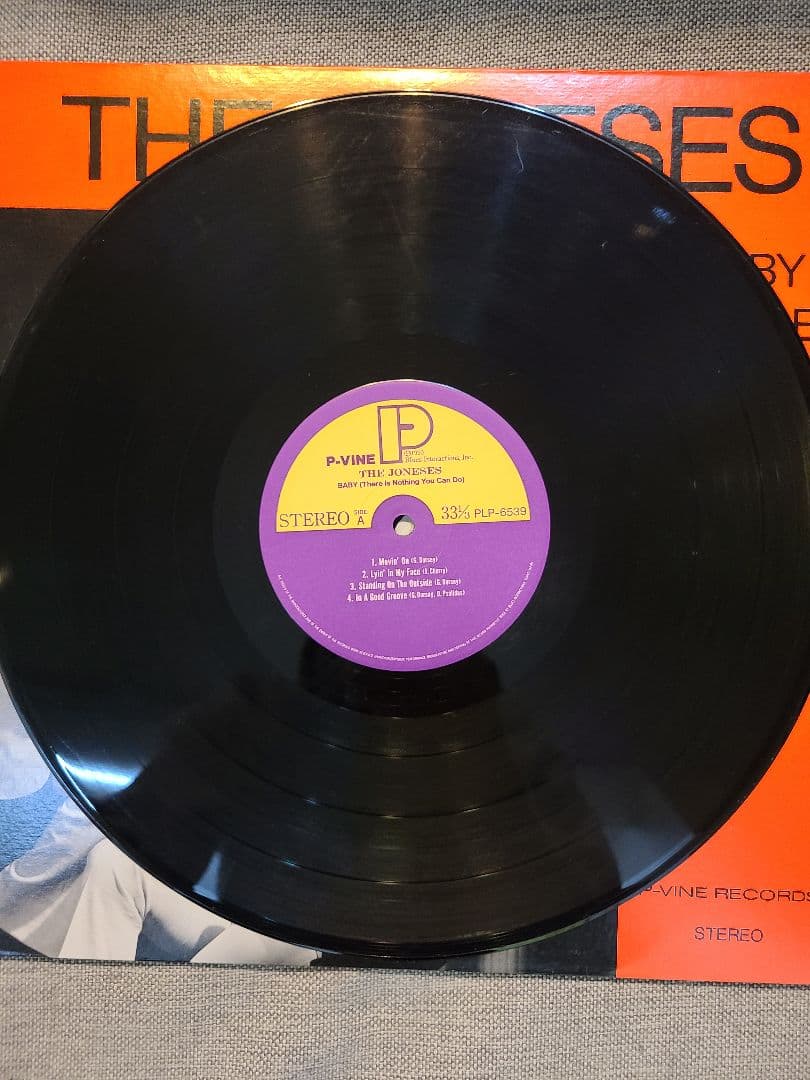 The Joneses Baby Record Vinyl Red Black Sleeve Used | Japansoundstore