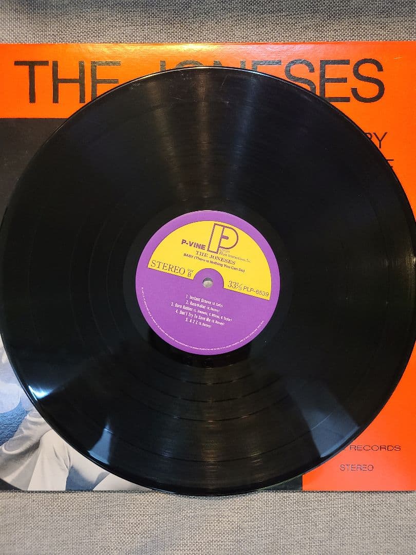 The Joneses Baby Record Vinyl Red Black Sleeve Used | Japansoundstore