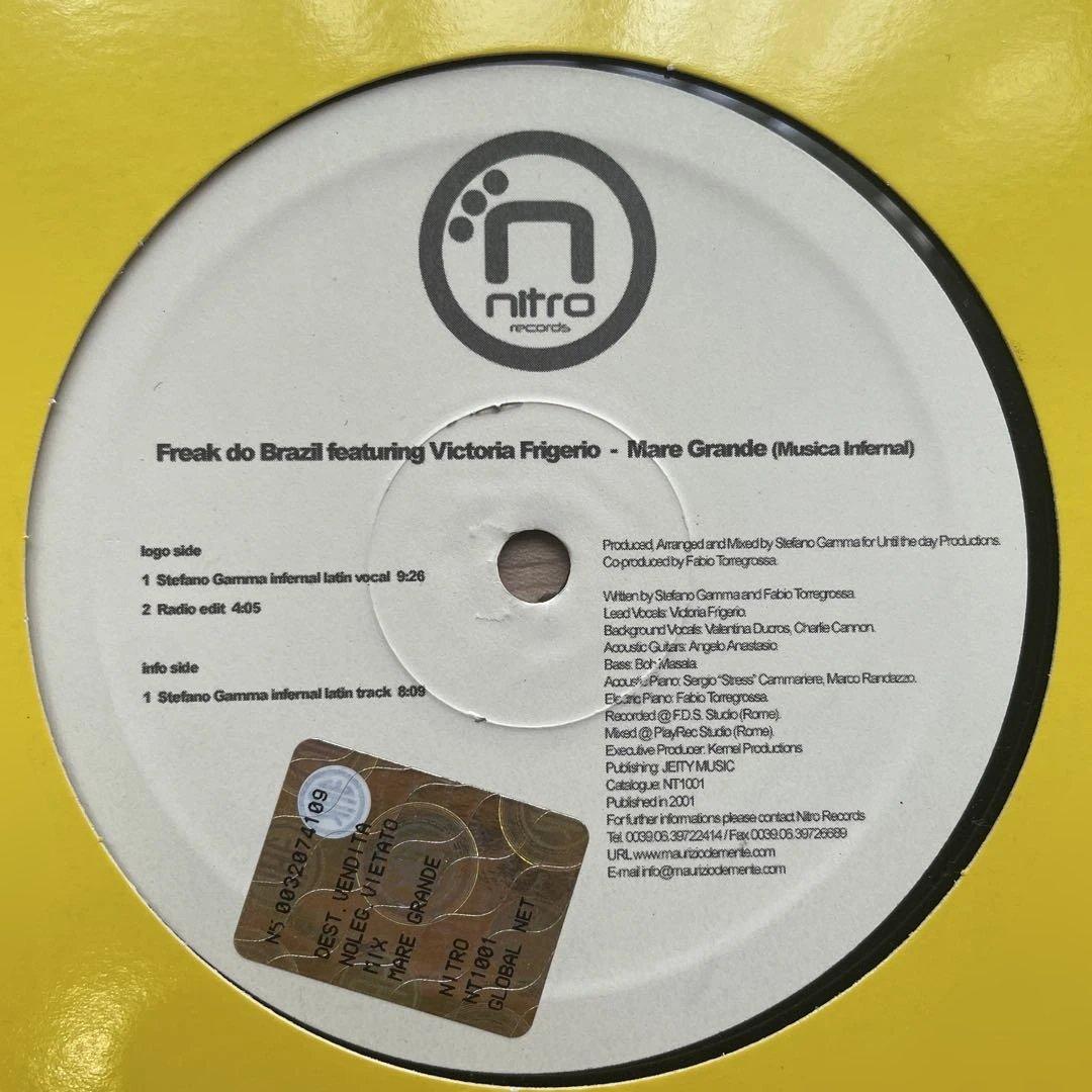 Freak do Brazil - Mare Grande (Musica Infernal) 12" Vinyl Record Nitro Records