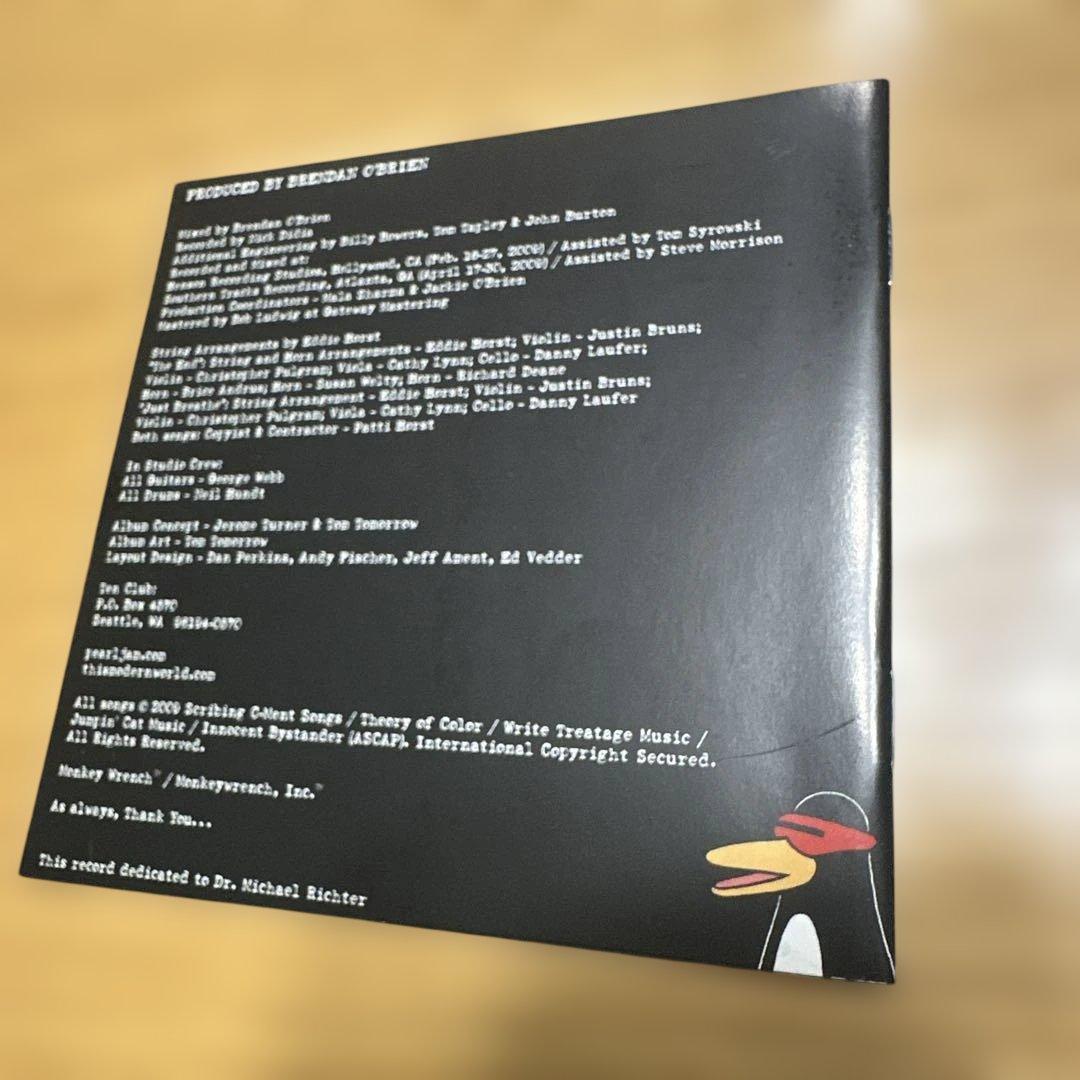 Pearl Jam Backspacer Japan Press Paper Jacket CD 2009