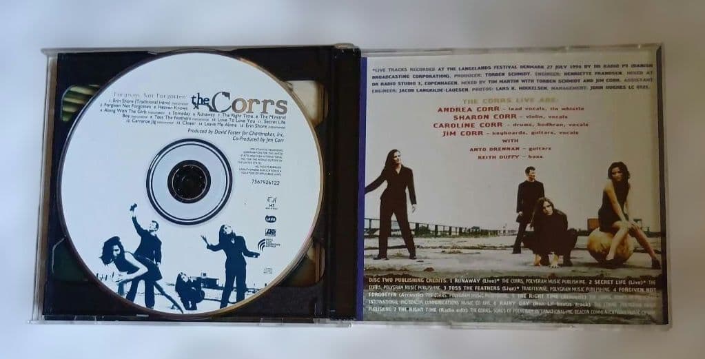 The Corrs - Forgiven, Not Forgotten 2CD Limited Tour Edition 1997 Australia