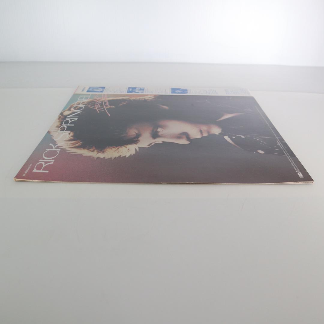 Rick Springfield - Hard To Hold Soundtrack LP Japan Vinyl Record w/ Obi