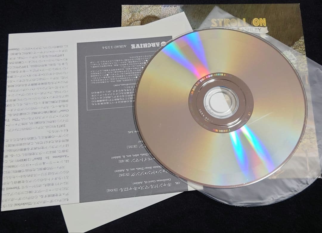 Steve Ashley Stroll On CD Japan Press Mini LP Paper Sleeve 1974 Folk Rock
