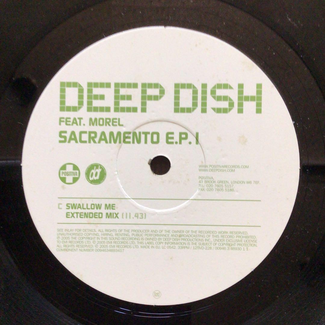 Deep Dish Feat. Morel - Sacramento E.P.1 Vinyl 12" 2LP House Electronic Music