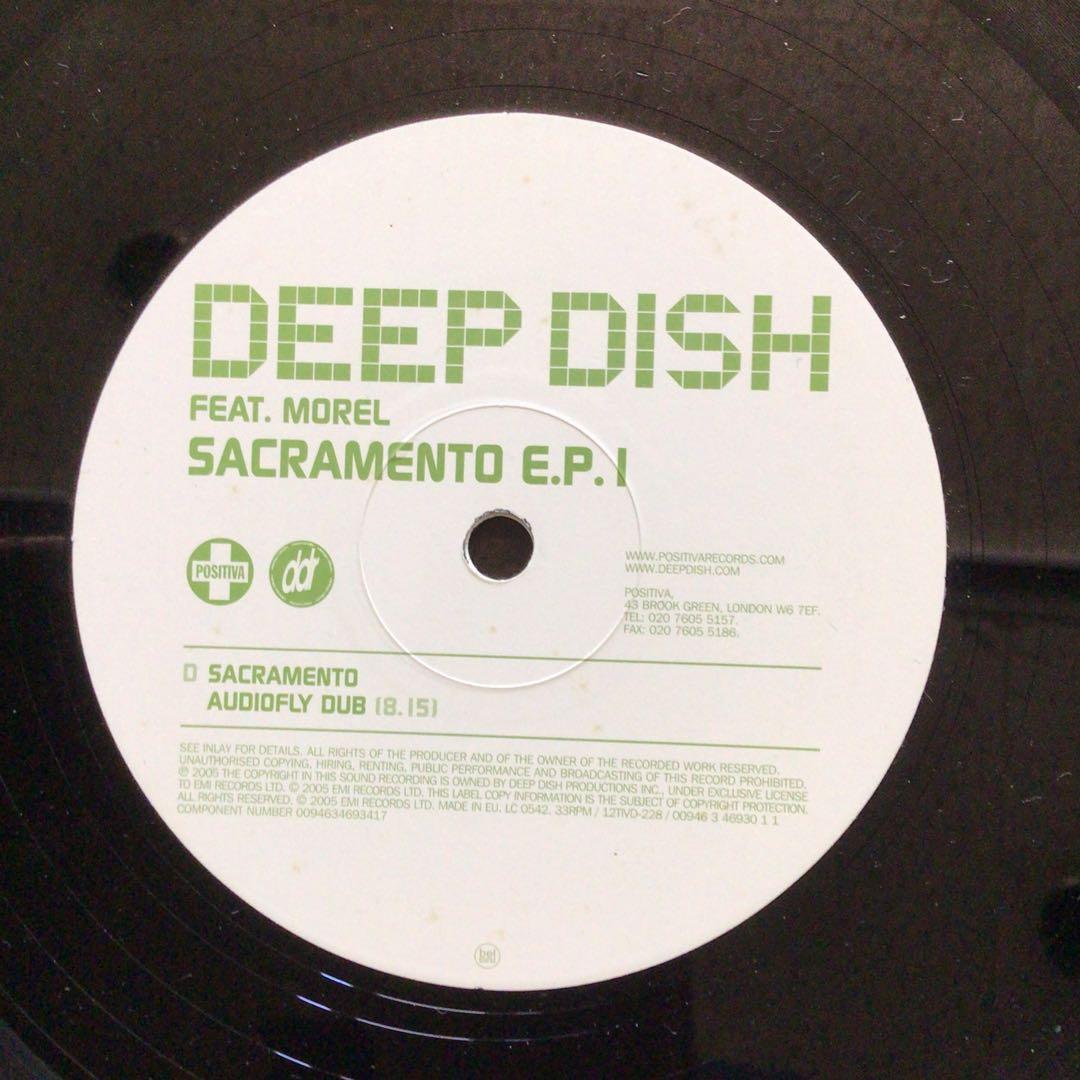 Deep Dish Feat. Morel - Sacramento E.P.1 Vinyl 12" 2LP House Electronic Music