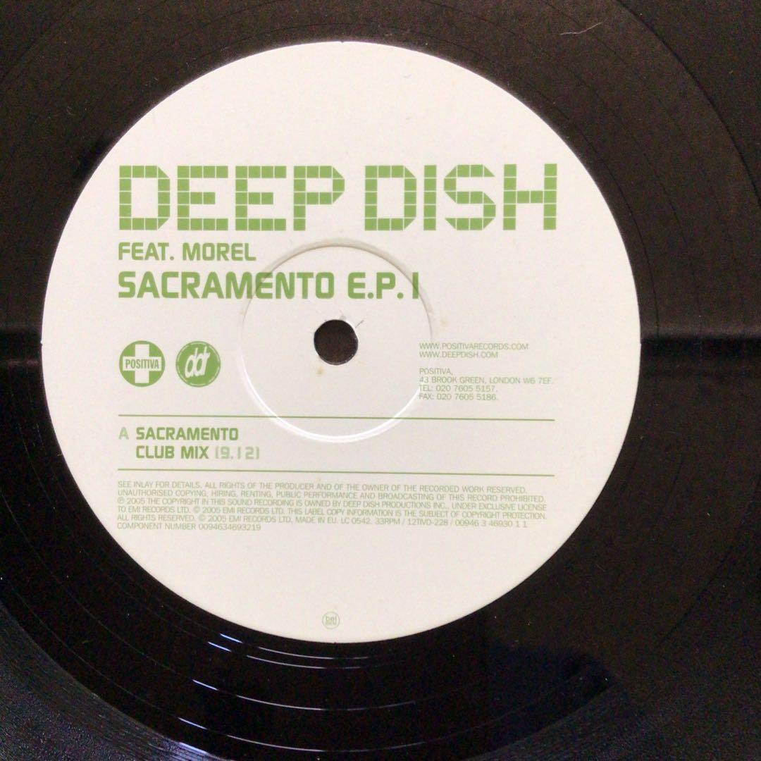 Deep Dish Feat. Morel - Sacramento E.P.1 Vinyl 12" 2LP House Electronic Music
