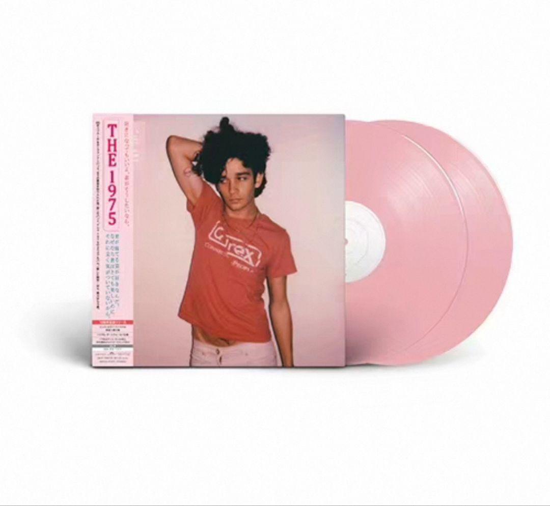 The 1975 I Like It When You Sleep 10th Anniv Pink Vinyl 2LP Japan Obi Import