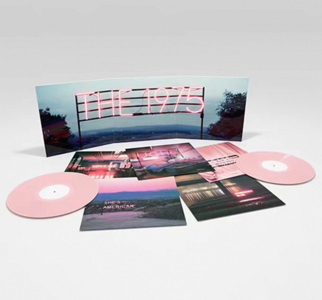 The 1975 I Like It When You Sleep 10th Anniv Pink Vinyl 2LP Japan Obi Import
