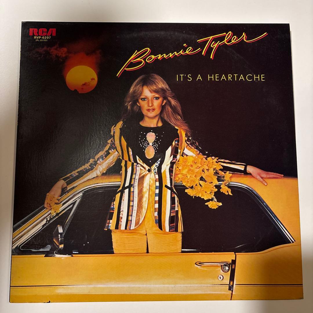Bonnie Tyler - It's A Heartache Vinyl LP Japan Pressing w/ Lyric Sheet