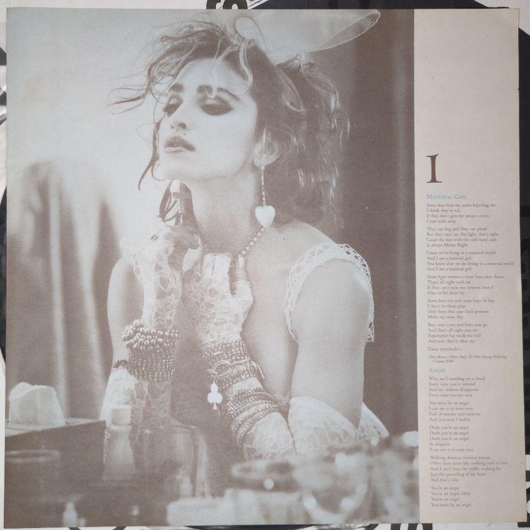 Madonna Like A Virgin Vinyl LP 1984 Japan P-13033 Sire Pop Classic