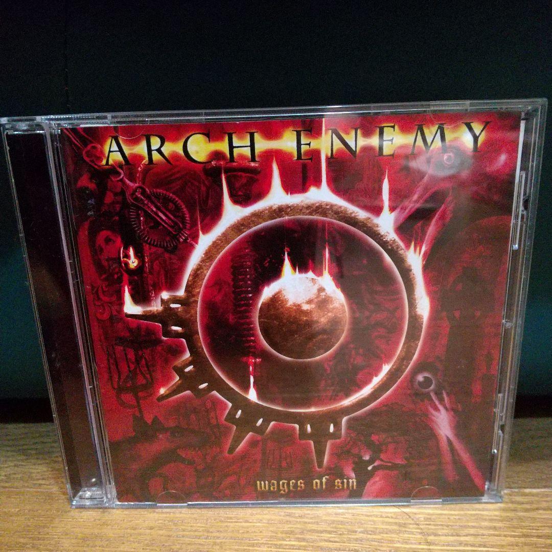 Arch Enemy - Wages of Sin CD Japan Press, Limited Ed. with Mousepad & File