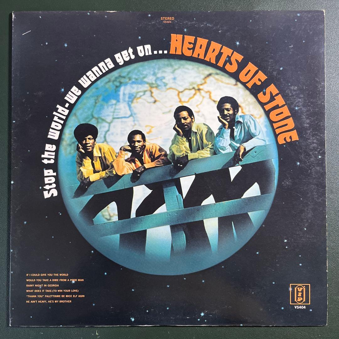 Hearts of Stone - Stop The World-We Wanna Get On LP Japan Reissue Free Soul