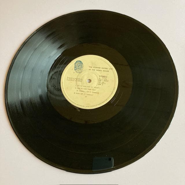 Pointer Sisters - Live At The Opera House 2LP Japan Vinyl with OBI SJET-9552-3