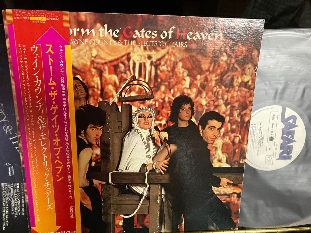Wayne County & The Electric Chairs - Storm the Gates of Heaven Vinyl LP Japan