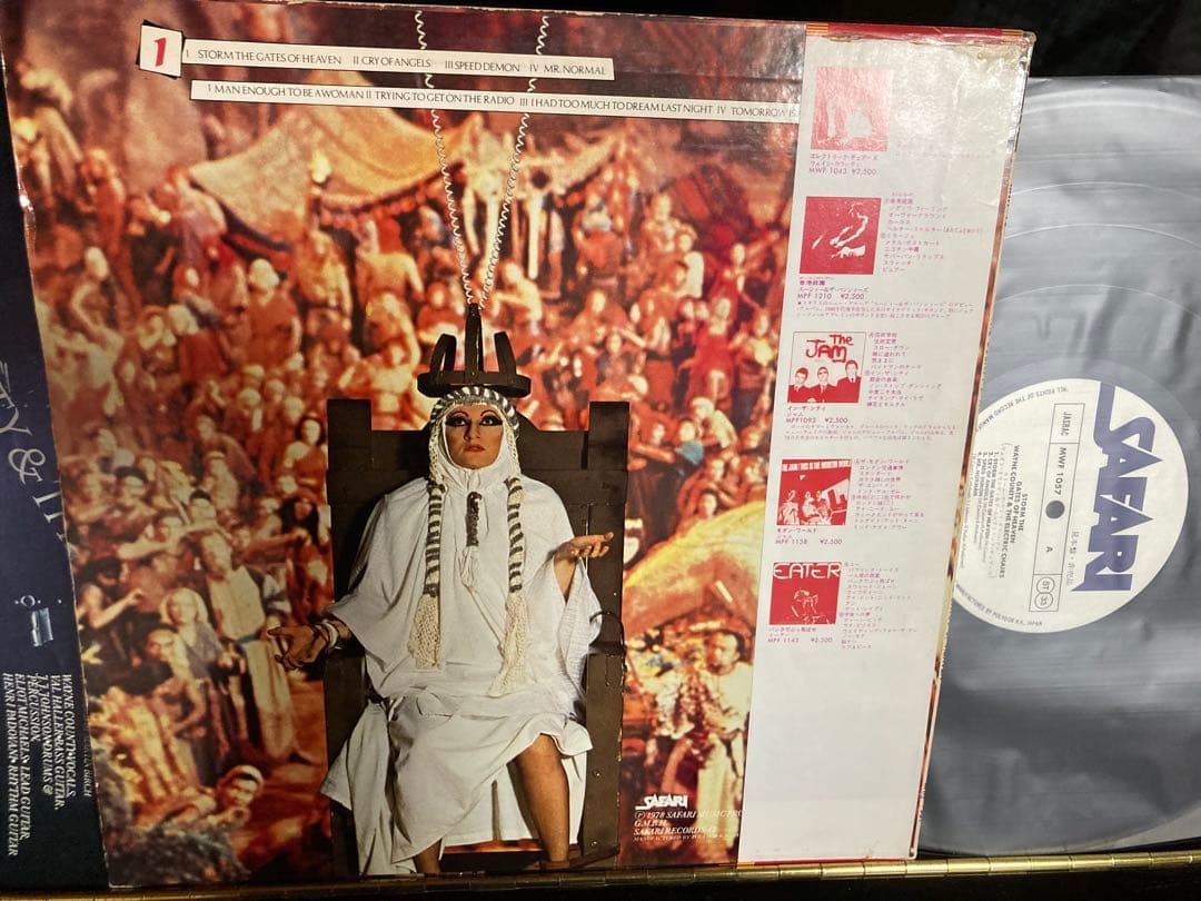 Wayne County & The Electric Chairs - Storm the Gates of Heaven Vinyl LP Japan