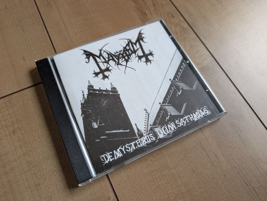 Mayhem De Mysteriis Dom Sathanas Instrumental Rough Mix CD Limited 500 Copies
