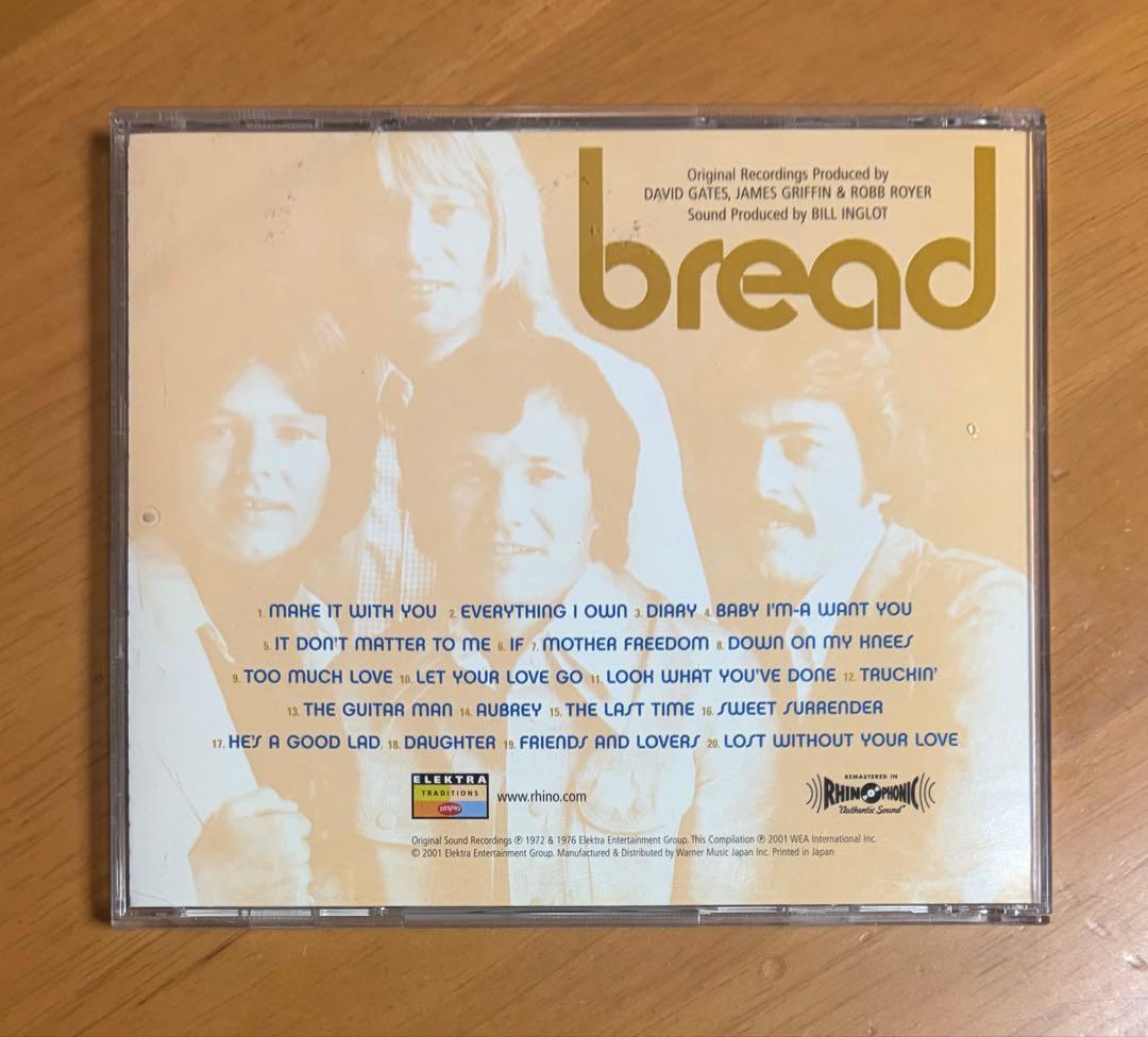 Bread - The Best Of Bread CD Japan Import w/ Obi Soft Rock Compilation