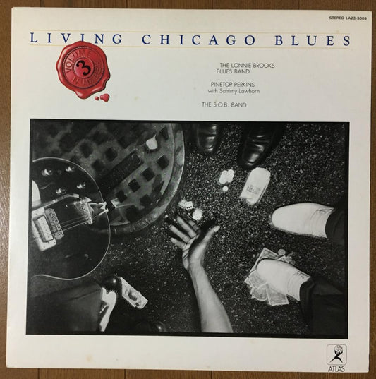 Various Artists - Living Chicago Blues Vol. 3 LP 1981 Japan Atlas Blues Comp