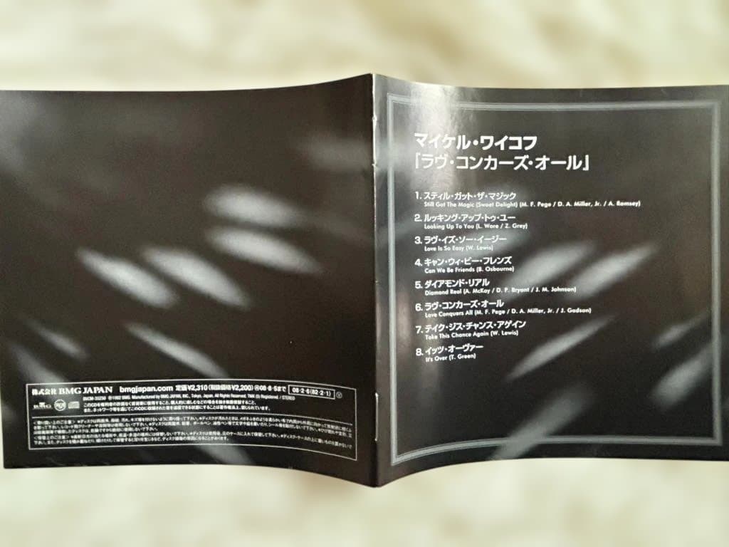 Michael Wycoff - Love Conquers All (CD, Japan Paper Sleeve Edition, with OBI)