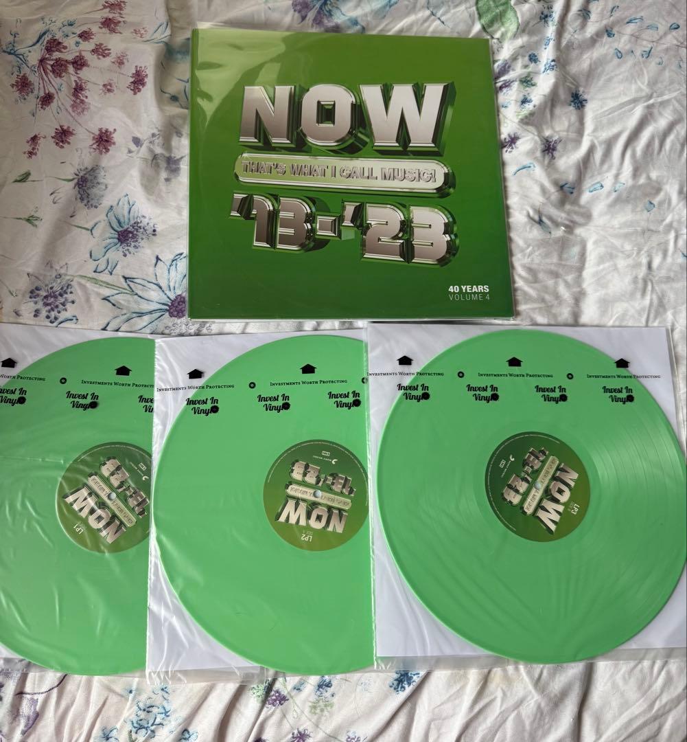 Various Artists - NOW That's What I Call Music! '13-'23 3-LP Green Vinyl Set