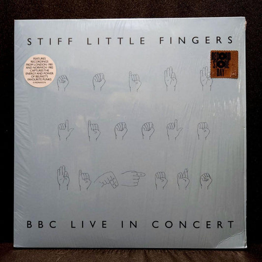 Stiff Little Fingers - BBC Live In Concert 2LP RSD Clear Blue Vinyl Import