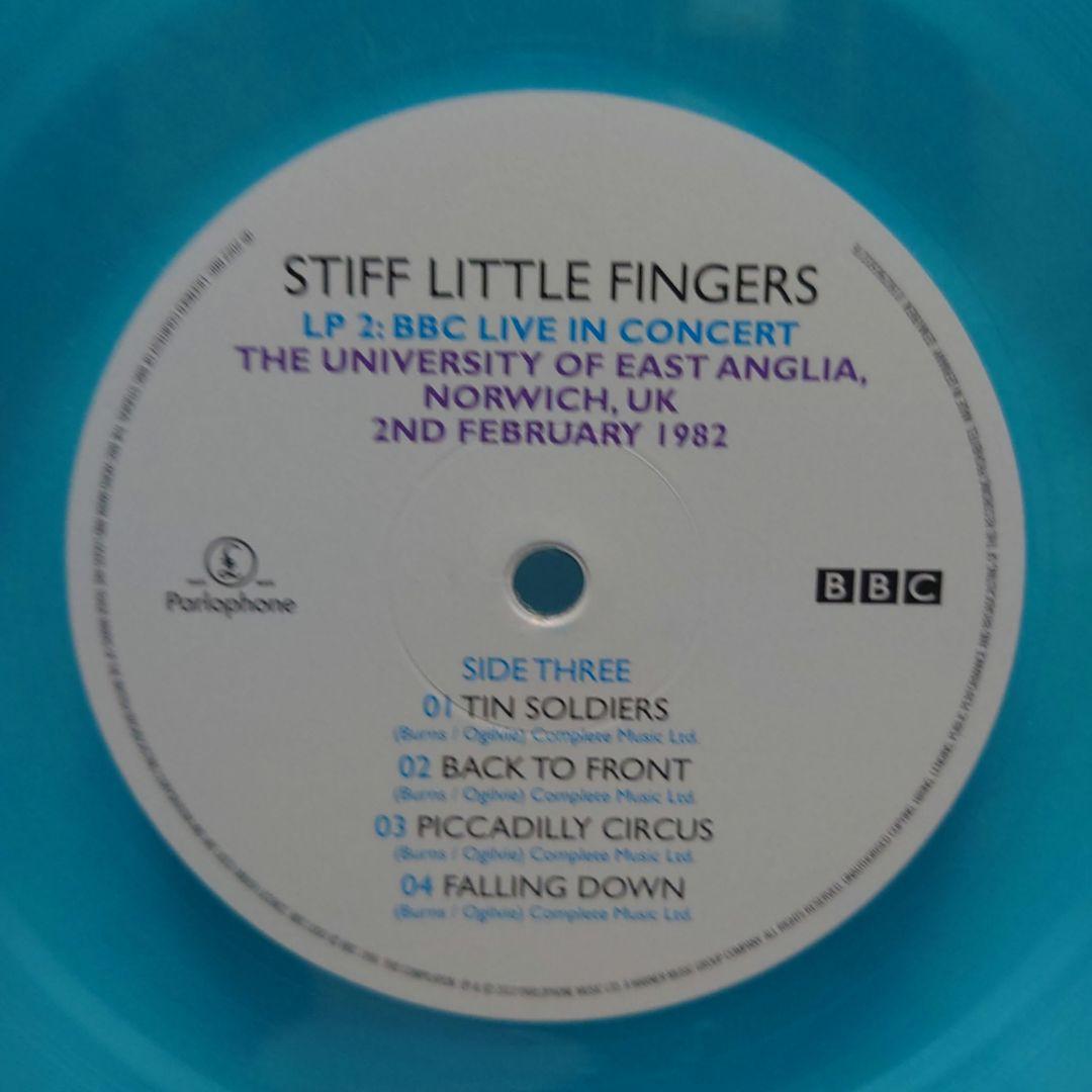 Stiff Little Fingers - BBC Live In Concert 2LP RSD Clear Blue Vinyl Import